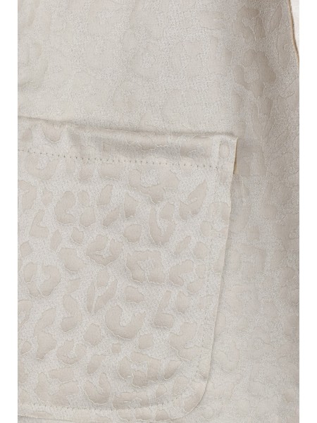 CHAQUETA ANTELINA PRINT BEIGE 2