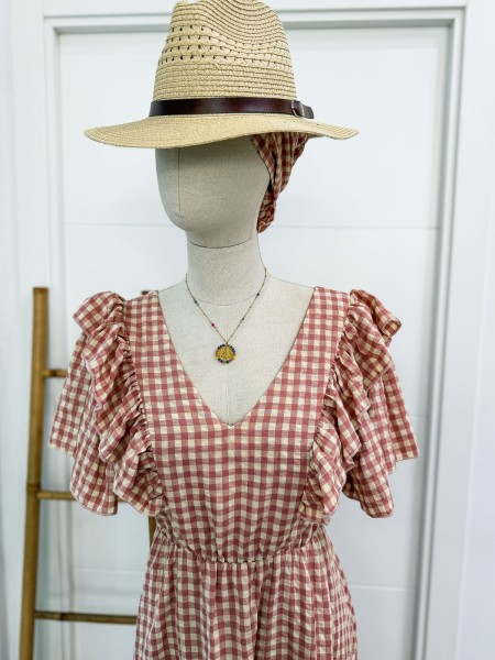 BATA ROMERIA VICHY SALMÓN 2