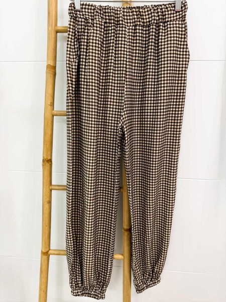 BOMBACHO VICHY MARRÓN 2