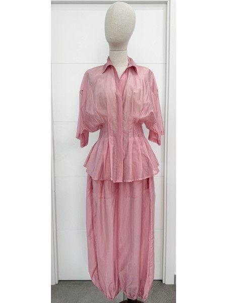 CONJUNTO ORGANDIL NUDE