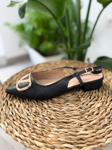 ZAPATO DESTALONADO NEGRO 2