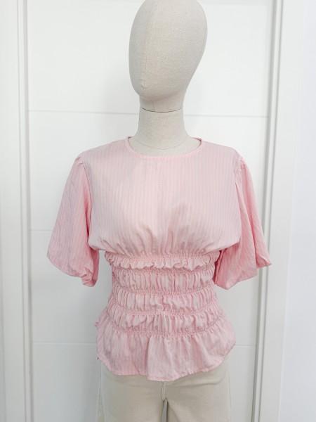BLUSA PETUNIA ROSA