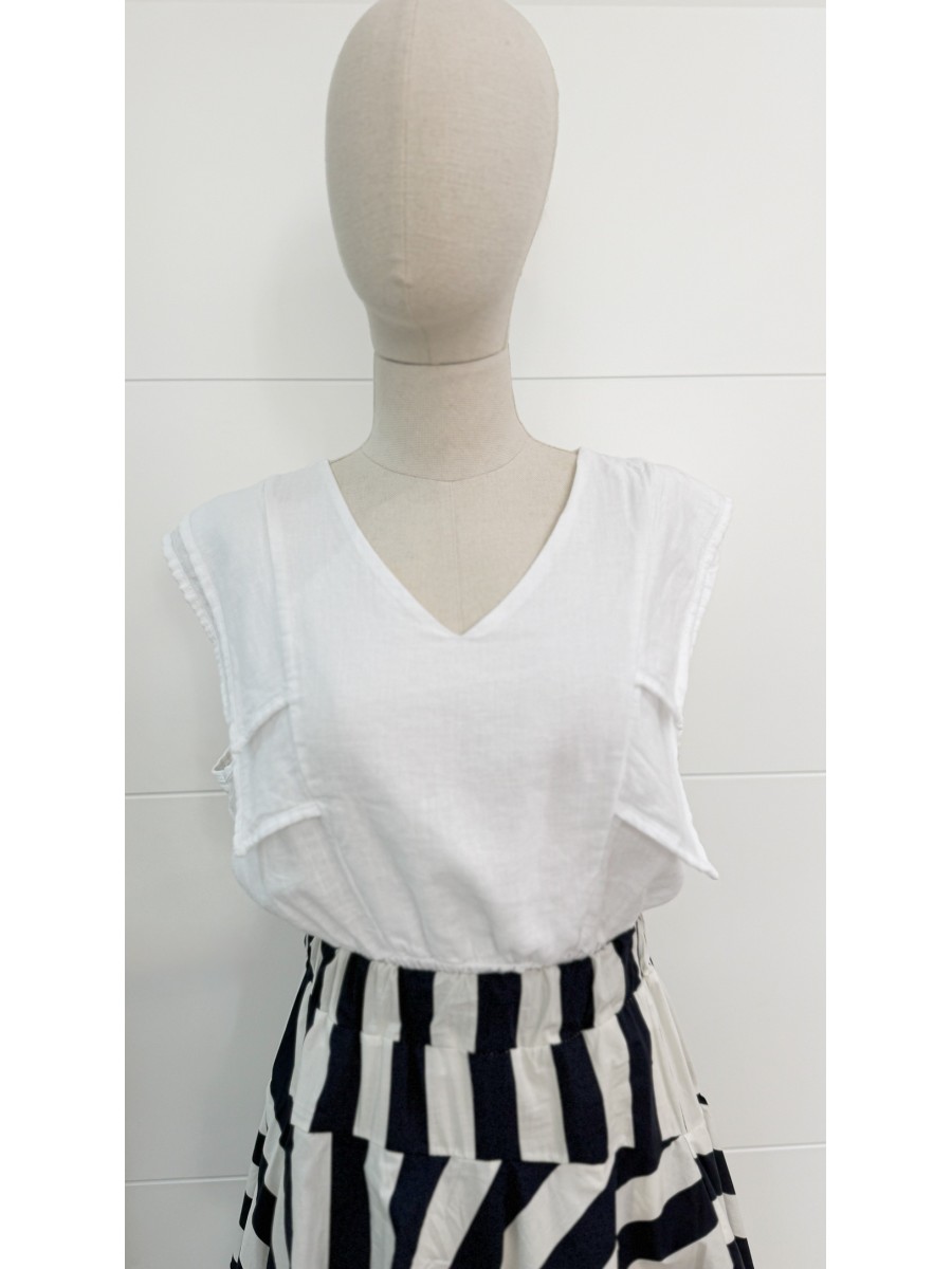 TOP RICCHIONE BLANCO