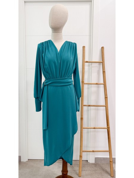 VESTIDO AGUA MARINA 2