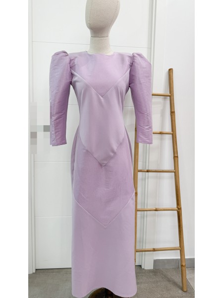VESTIDO AZAHAR LILA