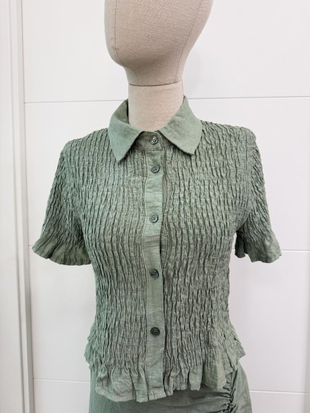 BLUSA NIDO VERDE SECO