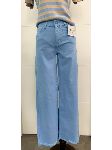 DENIM CELESTE 5 BOLSILLOS