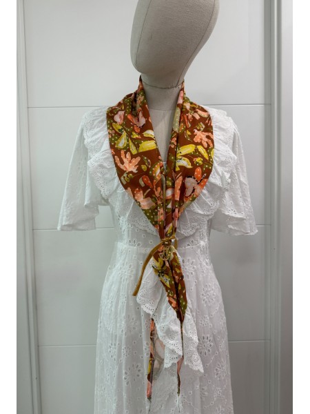 PIQUILLO MARRÓN ESTAMPADO