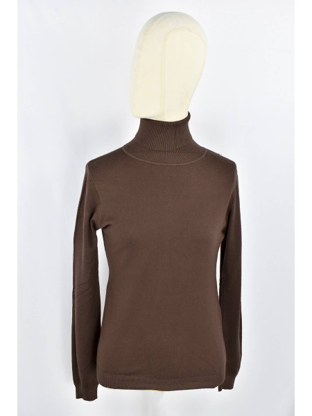 BASIC CUELLO CISNE MARRON