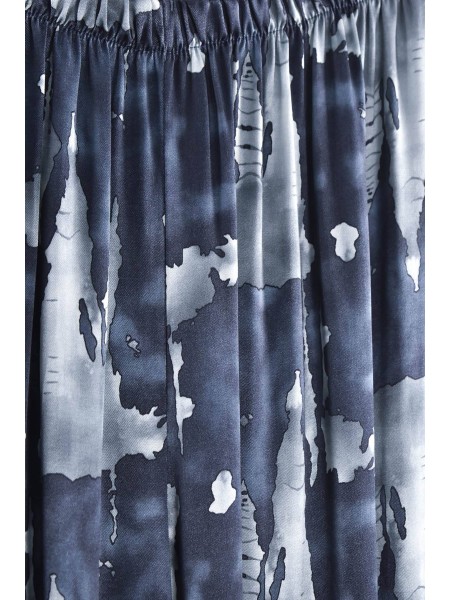 PANTALON SATEN BOMBACHO TONOS AZULES 2