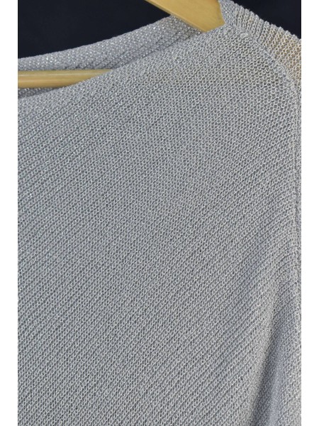 CAPA PUNTO LUREX GRIS 2