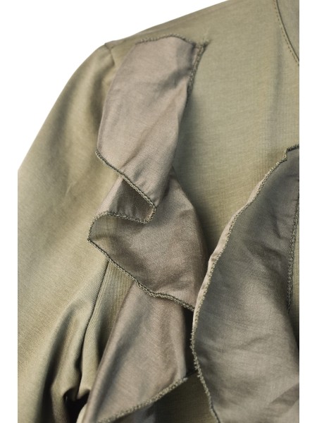 CAMISETA VERDE CAZA VOLANTES DELANTEROS ALOA 2