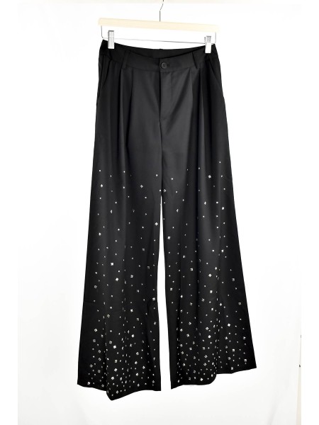 PANTALON PINZAS NEGRO DIAMANTE 2