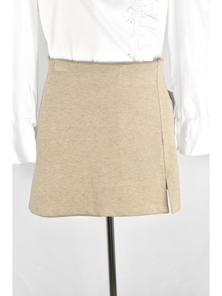 SHORT FALDA PANTALON BEIGE