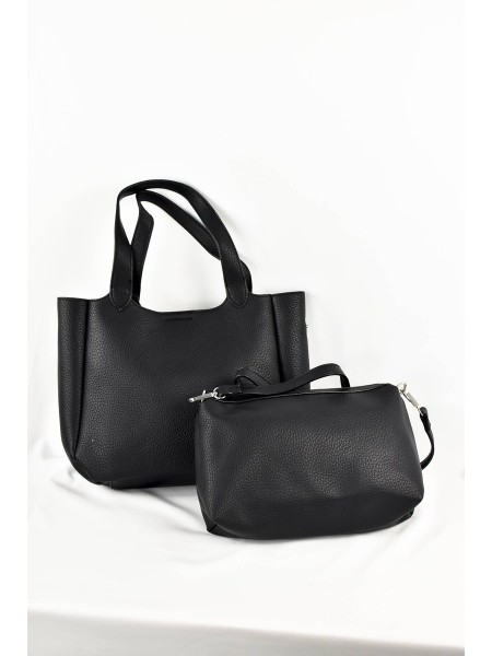 BOLSO DE MUJER PIEL NEGRO 2