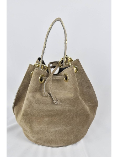 BOLSO SACA SERRAJE  BEIGE