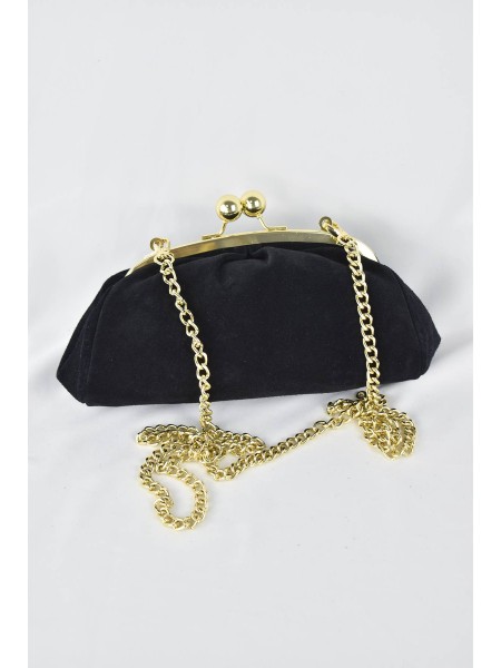 BOLSO DE MANO PIEL NEGRO 2