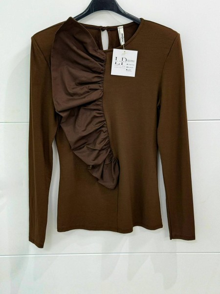 Camiseta festum marrón