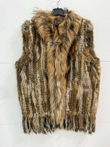 CHALECO PELO NATURAL NORUEGA