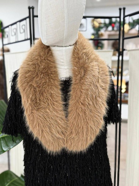 CUELLO SINTETICO AMAYA CAMEL