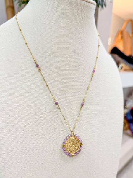 ROSETON VIRGENCITA LILA