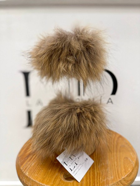 PUÑOS PELO NATURAL TIERRA