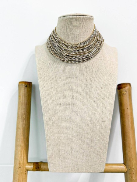 GARGANTILLA STRASS ORO