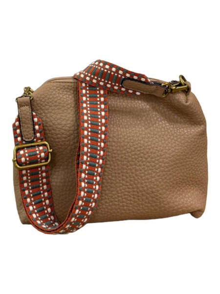BOLSO MUJER PIEL EN BEIGE 2