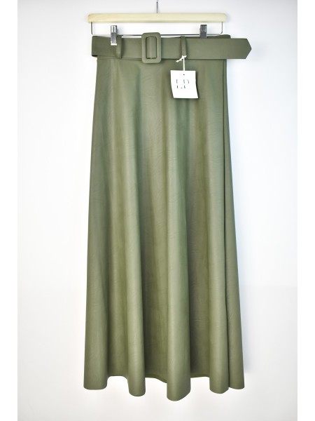 FALDA CAPA POLIPIEL VERDE CAZA ALHAMA 2