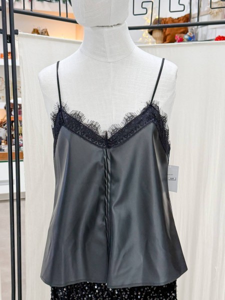 TOP LENCERO PIEL BLACK