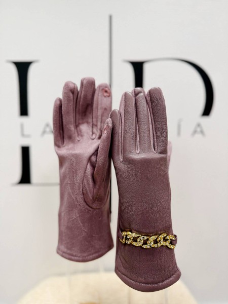 GUANTE CADENA MAGENTA