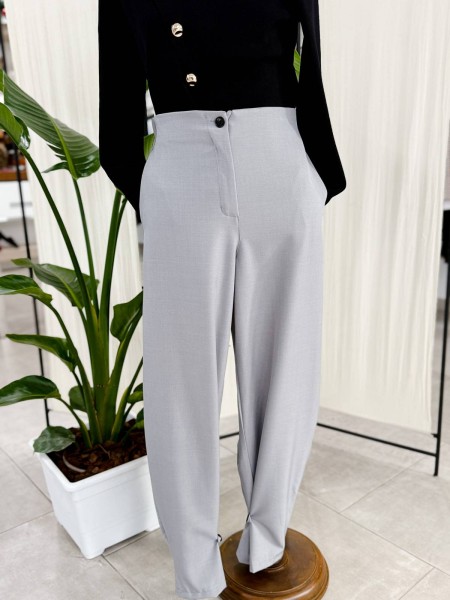 PANTALON GRIS ELENA