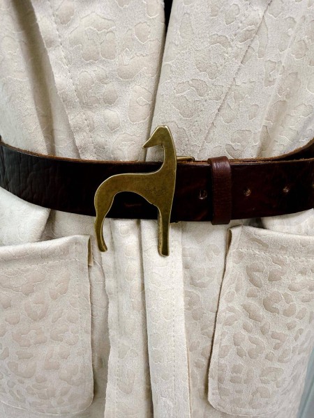 CINTURON PIEL MARRON 2