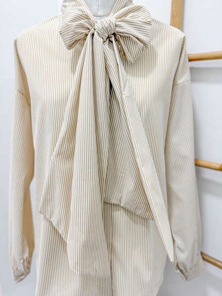 BLUSA BABY LAZADA BEIGE