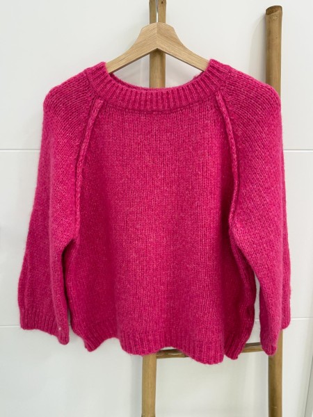 JERSEY PONIA ROSA FUCSIA