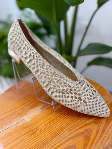 BAILARINA PERFORADA ORO 2