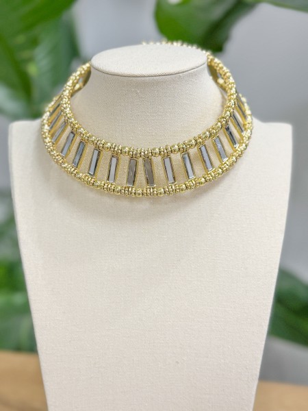 CHOQUER CRISTALITOS ORO