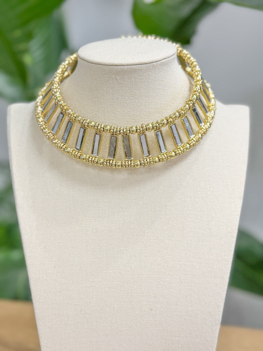 CHOQUER CRISTALITOS ORO