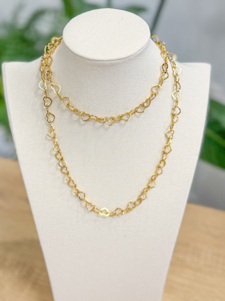 COLLAR ESLABON DE CORAZÓN