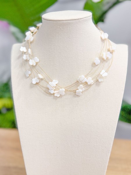 COLLARCITO FLORECILLAS ORO