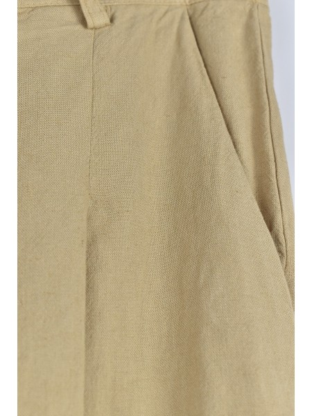 PANTALON PINZA LINO CAMEL 2