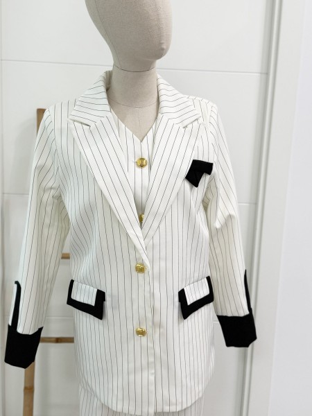 TRAJE TRES PIEZAS AJEDREZ