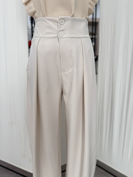 PANTALON MENORCA BEIGE